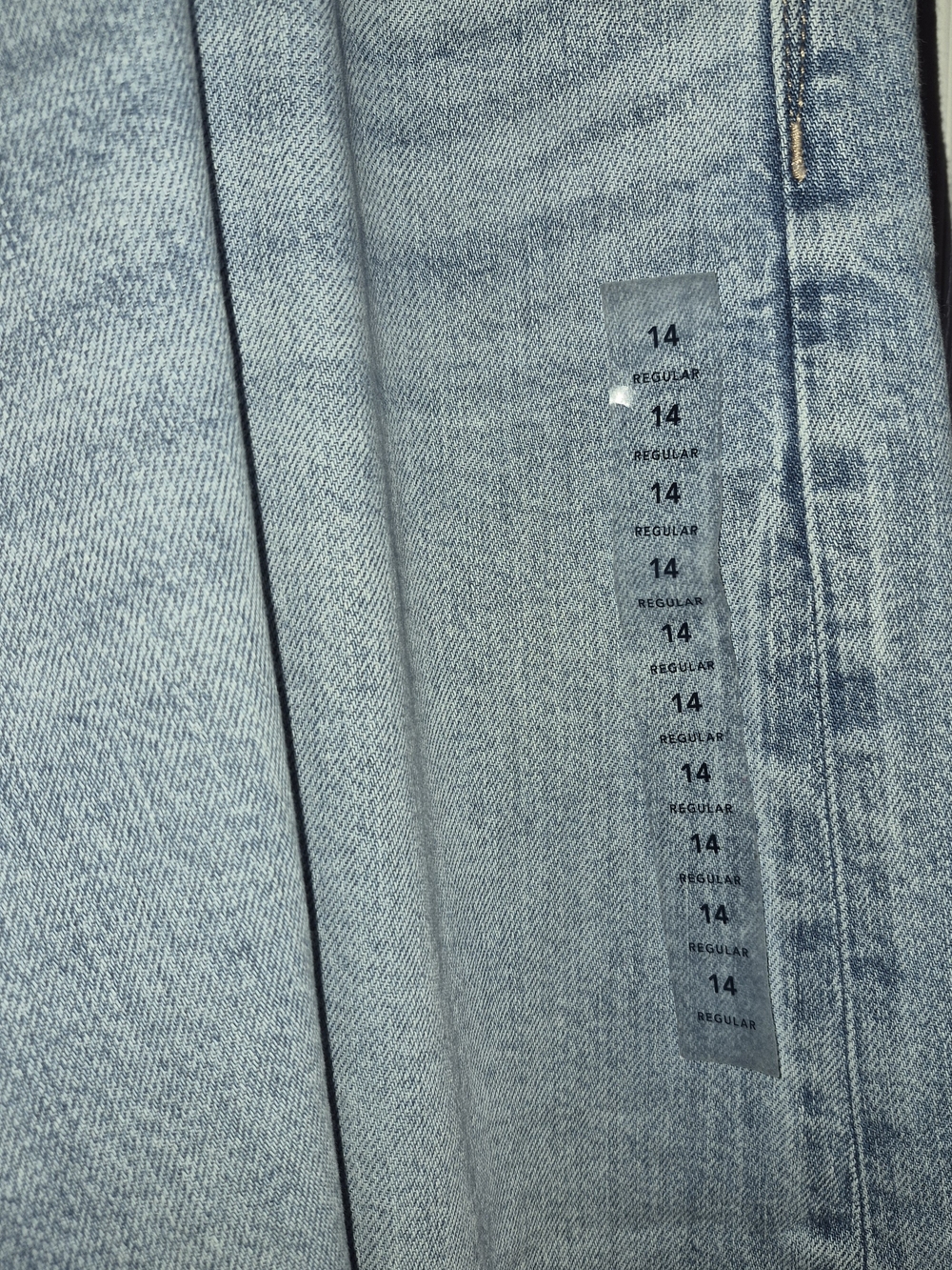 AMERICAN EAGLE A- LINE fit Light Blue Wide-Leg Jeans - Picture 10 of 14